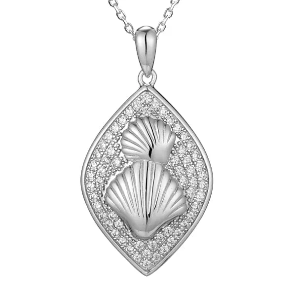 Seashells Mandorla Pendant