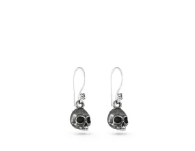 Skull Earrings - Silver