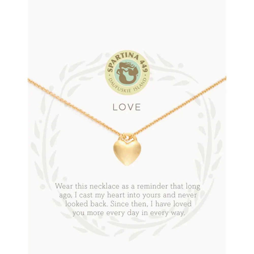 Spartina Sea La Vie Necklace Love/Heart