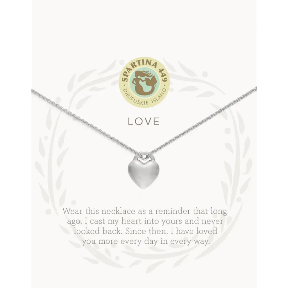 Spartina Sea La Vie Necklace Love/Heart