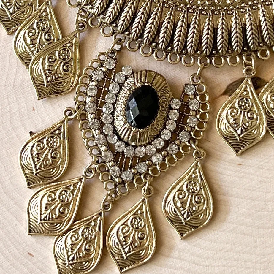 Talia Boho Statement Necklace