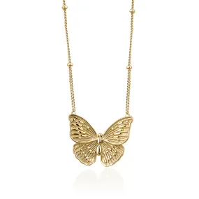 VINTAGE BUTTERFLY NECKLACE