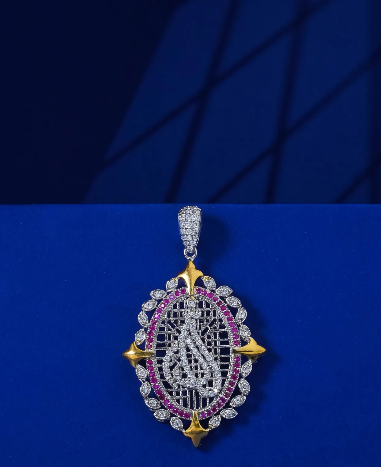 Zircon & Ruby Pendant