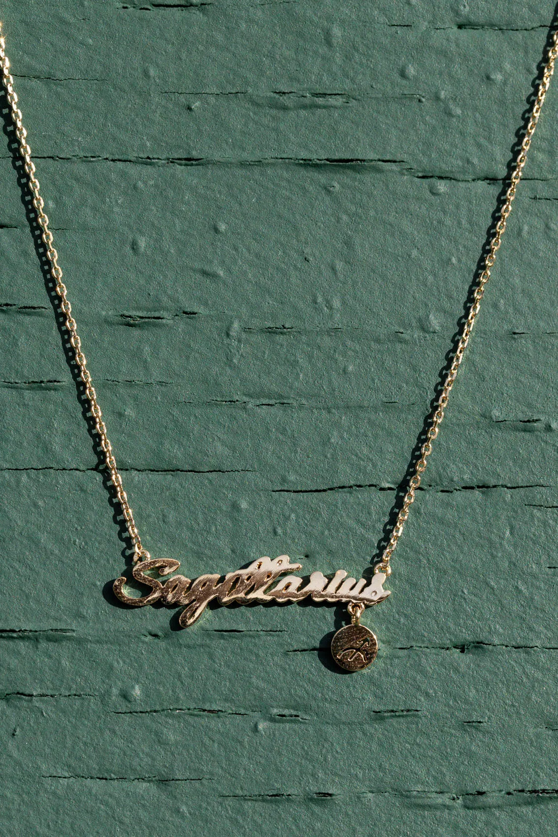 Zodiac Charm Necklace - Sagittarius