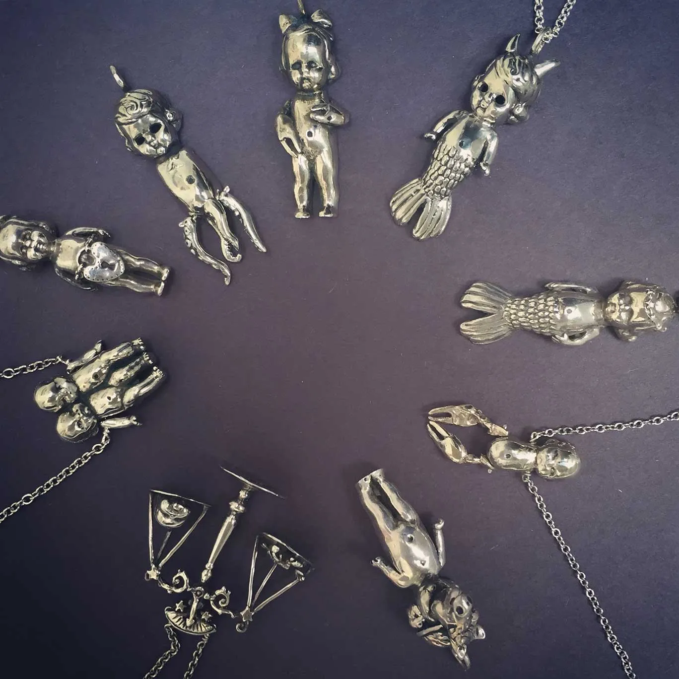 Zodiac Doll Libra Necklace