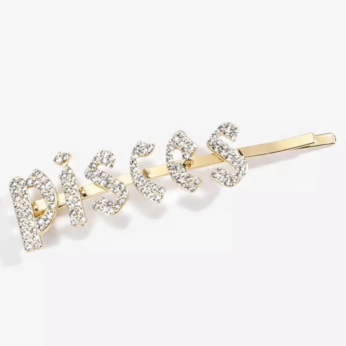 Zodiac Signs   Drippin Glam Savage Hotgirl Rhinestone Hair Pins